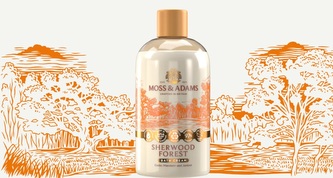 Pěna do koupele Sherwood Forest s vůní cedru 500ml Moss & Adams