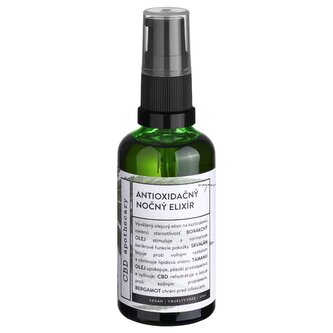 Organický antioxidační noční elixír 50ml CBD apothecary
