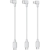Potensic náhradní propojovací kabely k telefonům (micro USB + USB-C + Lightning)
