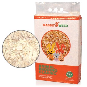 Rabbit Weed hobliny klasik, 4x 60l, cena za 1ks