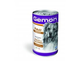 GEMON Dog HP Medium kousky kuřecí krocan 1250g/12bal GEMON Dog HP Medium kousky kuřecí krocan 1250g/12bal