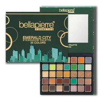 Bellápierre Paletka očních stínů Emerald City 38g Bellapierre