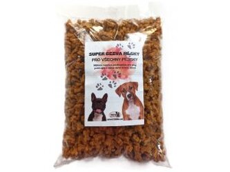 Kostičky kuřecí 2,5kg  sáček - poloměkký pamlsek