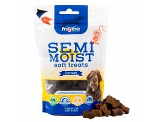 FRIGERA HIGH PROTEIN Kostičky pštros - bezlepkové - poloměkké 165g(kar.10ks