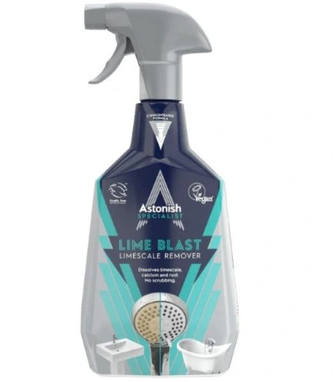 Specializovaný sprej na odstranění vodního kamene Lime Blast 750ml Astonish