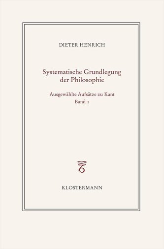 Ausgewählte Schriften zur Philosophie Kants