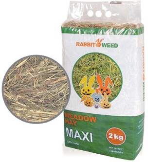 Rabbit Weed seno luční, 3 x 2kg, cena za 1ks