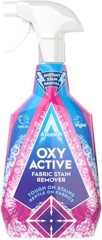 Odstraňovač skvrn z textilu ve spreji Oxy Active 750ml Astonish