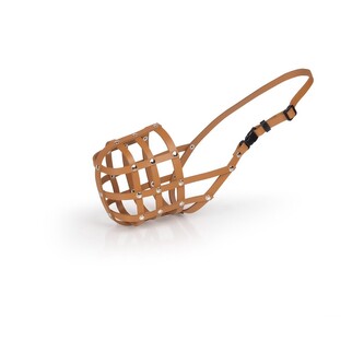 náhubek DALMATIN č.4, kůže náhubek DALMATIN č.4, kůže