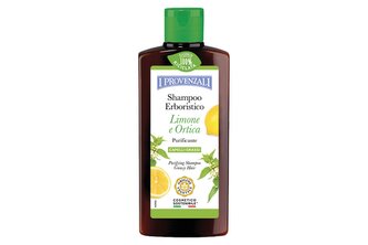 Jemný šampon Kopřiva a Citron na mastné vlasy 250ml I Provenzali