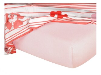 Dadka Jersey prostěradlo pudrové 220x220x20 cm