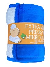Svitap Deka mikrovlákno Ovce prošev modrá 150x200 cm