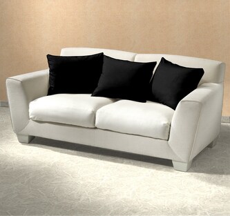 Dadka Povlak na polštář jersey černá 40x50 cm