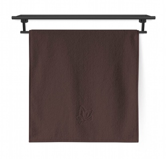 Veba Ručník Grand Motýlek 50x100 cm tmavě hnědý