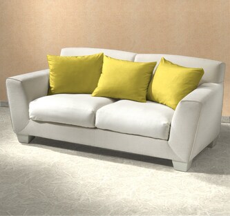 Dadka Povlak na polštář jersey tmavě žlutá 50x70 cm