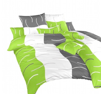 Dadka Povlečení flanel Island kiwi 140x220, 70x90 cm