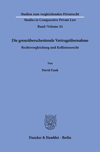 Die grenzüberschreitende Vertragsübernahme