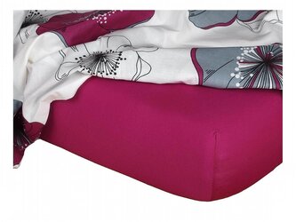 Dadka Jersey prostěradlo ostružinová 80x220x20 cm