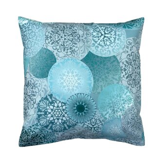 Dadka Povlak na polštář satén Geon Mandaly mentol 70x90 cm