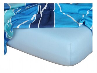 Dadka Jersey prostěradlo světle modrá 90x200x20 cm Dadka Jersey prostěradlo světle modrá 90x200x20 cm