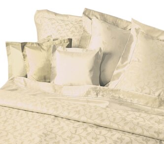 Dadka Povlečení damašek Rokoko natur 140x200, 70x90 cm