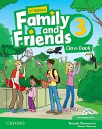 Family and Friends 3 Course Book with Multi-ROM Pack (2nd)