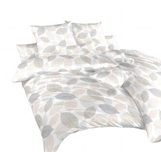 Dadka Povlečení krep Podzim šedý 140x220, 70x90 cm Dadka Povlečení krep Podzim šedý 140x220, 70x90 cm