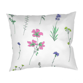 Dadka Povlak na polštář krep Herbal starorůžový 40x50 cm