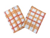 Svitap Utěrka Bambus 50x70 cm Kostka střední oranžová 3 ks