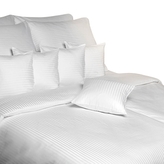 Dadka Povlečení atlas grádl bílý proužek 1 cm 140x200, 70x90 cm