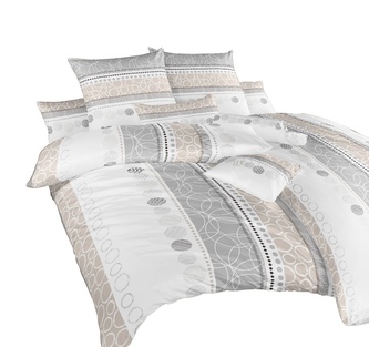 Dadka Povlečení bavlna Ateliér béžový 140x200, 70x90 cm