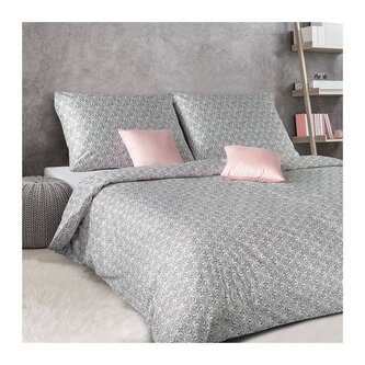 Veba Povlečení satén Geon Tornádo šedé 140x200, 70x90 cm