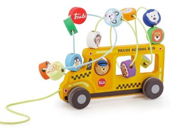 Pętla motoryczna jeżdżący Autobus szkolny Sevi