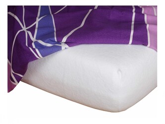 Dadka Froté prostěradlo bílá 80x140x10 cm