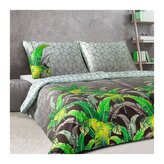 Veba Povlečení satén Geon Tajemné kapradí 140x200, 70x90 cm