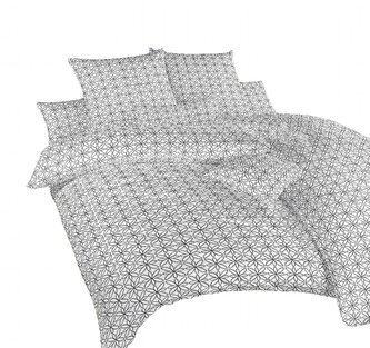 Dadka Povlečení krep Ida bílá 140x200, 70x90 cm