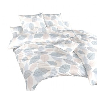 Dadka Povlečení krep Podzim modrý 240x200, 2x70x90 cm