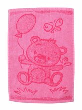 Profod Dětský ručník Bear pink 30x50 cm