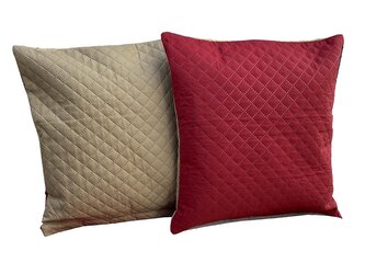Dadka Povlak na polštář Ultra 51R-06-95 oříšek/vínová 40x40 cm