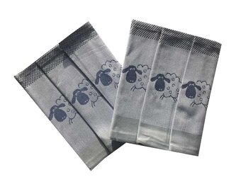 Svitap Utěrka Extra savá 50x70 cm Ovečky kostka modrá 3 ks