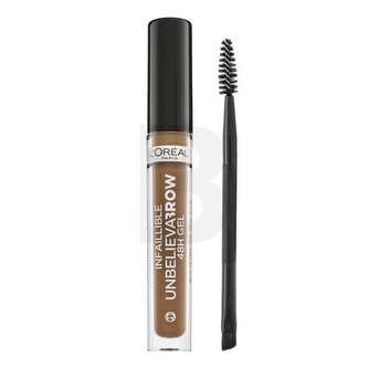 L´Oréal Paris Unbelieva Brow Gel - 104 Chatain gel pro úpravu obočí 3,5 ml