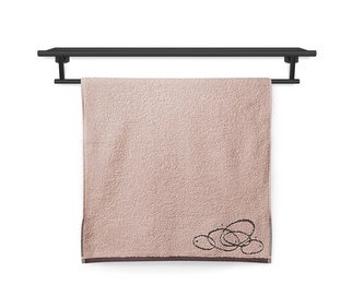 Veba Osuška Nora elipsy 70x140 cm pudrová