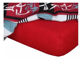 Dadka Froté prostěradlo vínová 90x200x20 cm