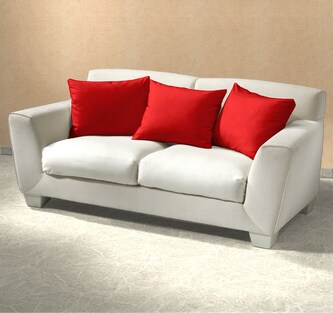 Dadka Povlak na polštář jersey červená 40x50 cm