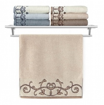 Veba Osuška Terry Barocco I. béžová 70x140 cm