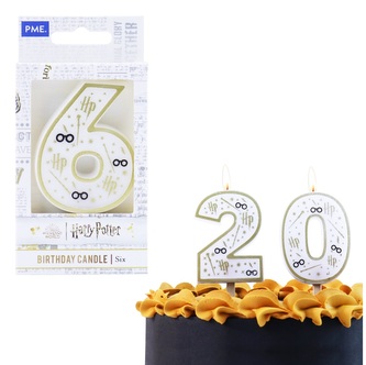 PME Cake Svíčka číslice - 6, Harry Potter