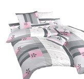 Dadka Povlečení krep Flér starorůžová 240x200, 2x70x90 cm