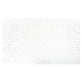 Ubrus - stříbrný vánoční vzor, 100% polyester, 130 x 220 cm.