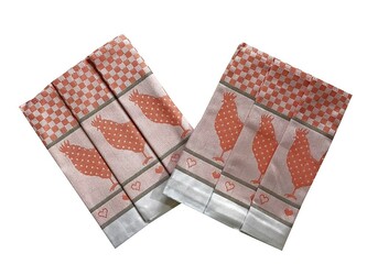 Svitap Utěrka Extra savá 50x70 cm Slepičky oranžové 3 ks