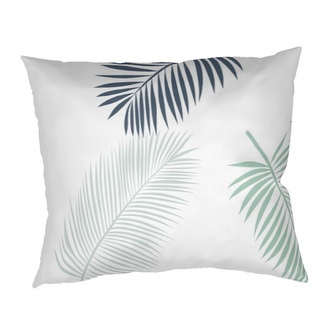 Dadka Povlak na polštář bavlna Peříčka mentolová 70x90 cm